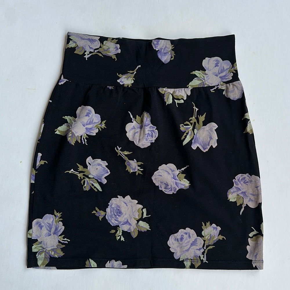 Talula Floral Mini Pull-On Skirt